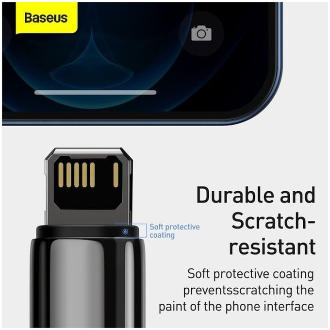 Baseus - Kabel Lightning/USB, 1.5m, crna