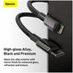 Baseus - Kabel Lightning/USB-C, 1.5m, crna