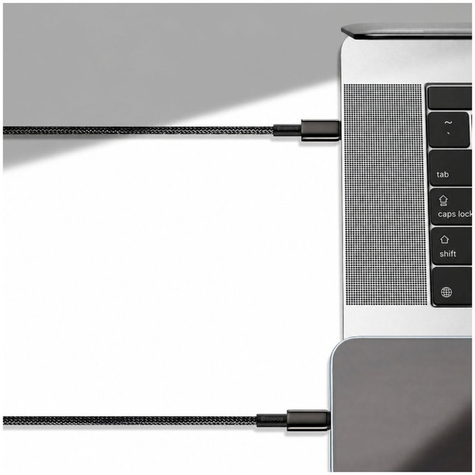 Baseus - Kabel Lightning/USB-C, 1.5m, crna