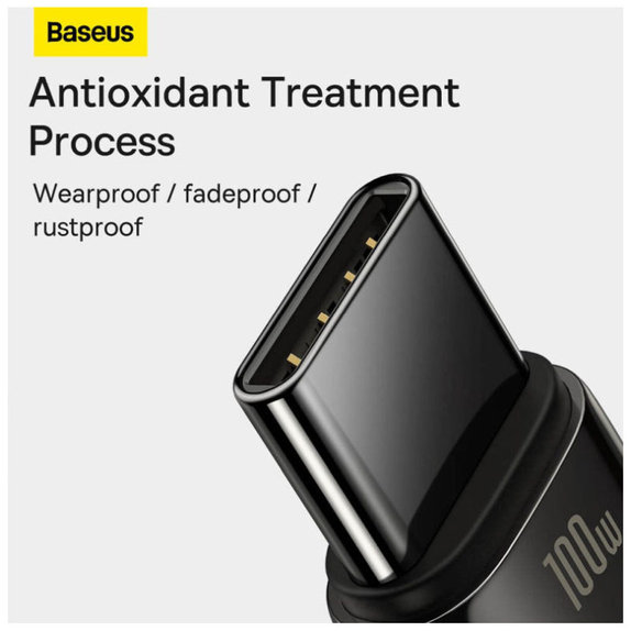 Baseus - Kabel USB-C/USB, 1.5m, crna