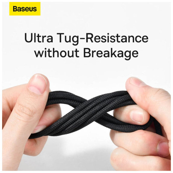 Baseus - Kabel USB-C/USB, 1.5m, crna