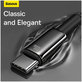 Baseus - Kabel USB-C/USB, 1.5m, crna