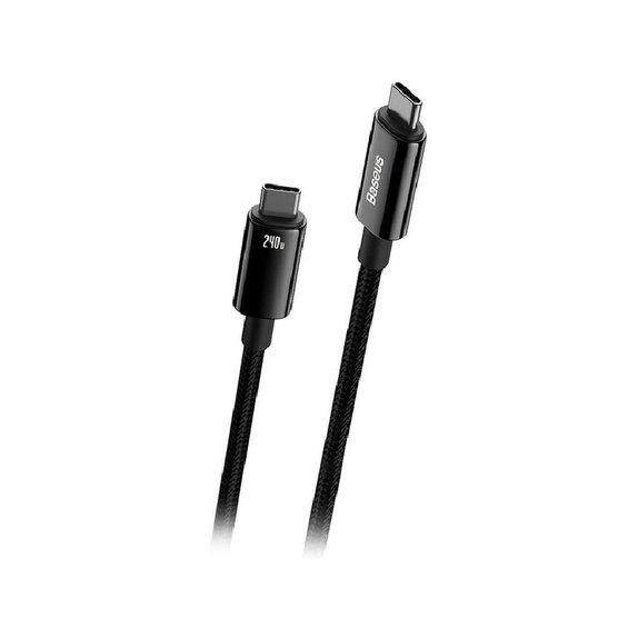 Baseus - Kabel USB-C/USB-C, 1.5m, crna