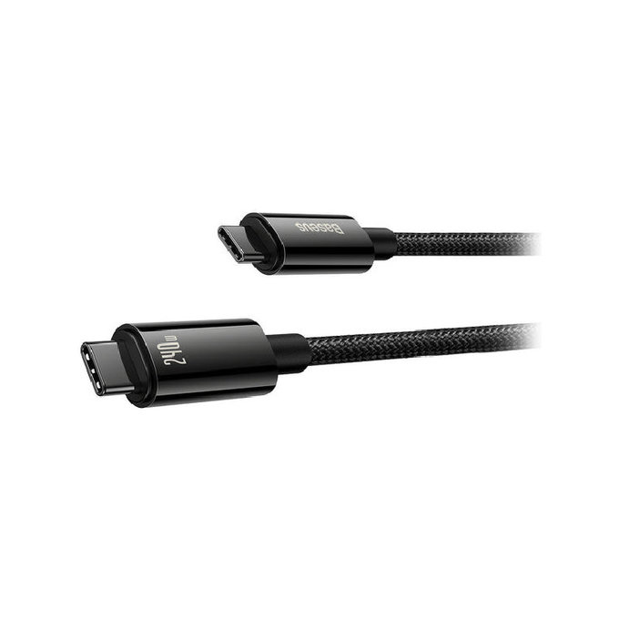 Baseus - Kabel USB-C/USB-C, 1.5m, crna