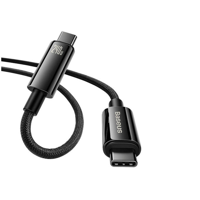 Baseus - Kabel USB-C/USB-C, 1.5m, crna