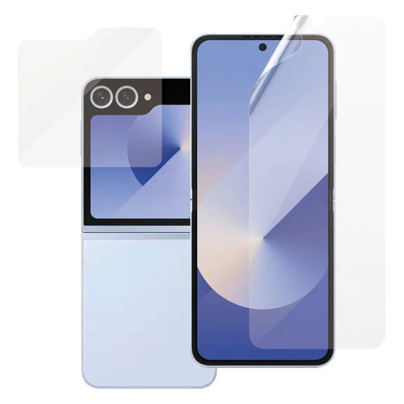 Zaštitna folija UWF i kaljeno staklo za Samsung Z Flip6, Prozirna, PanzerGlass