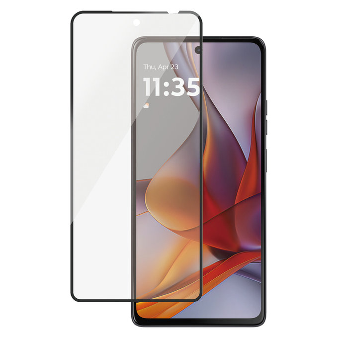 Kaljeno staklo UWF za Motorola Moto G75 5G, Crna, PanzerGlass