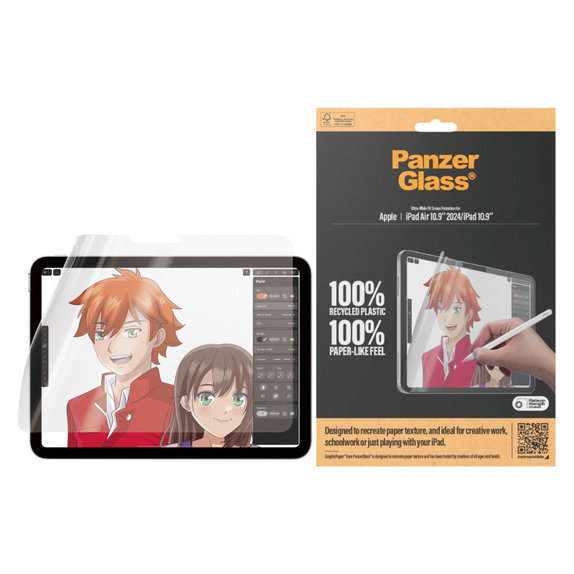 Zaštitna folija GraphicPaper UWF za iPad (10th Gen 2022)/(11th Gen 2025), prozirna, PanzerGlass