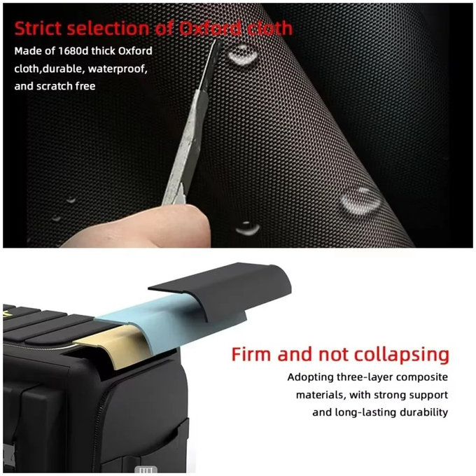 Torba/kutija za pohranu za prtljažnik 40L - 45x30x30cm