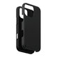 Maska Double Defense za iPhone 16 Pro Max, Crna, CARE