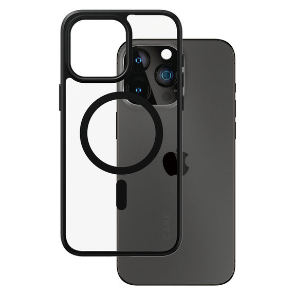 Maska Urban Combat s MagSAFE by PanzerGlass za iPhone 15 Pro Max, Crna, PanzerGlass