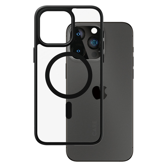 Maska Urban Combat s MagSAFE by PanzerGlass za iPhone 15 Pro Max, Crna, PanzerGlass