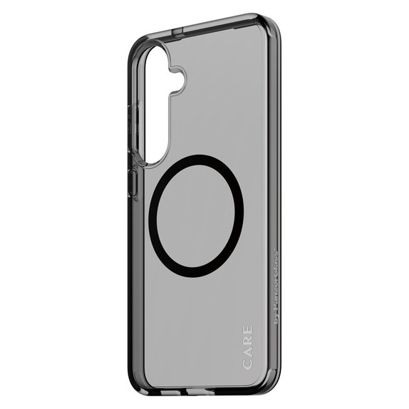 Maska Smokey s crnim QI za Samsung Galaxy S25+, Crna, PanzerGlass