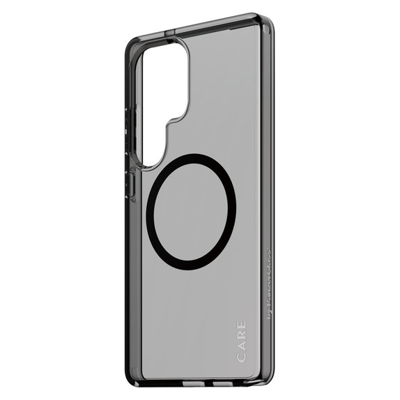 Maska Smokey s crnim QI za Samsung Galaxy S25 Ultra, Crna, PanzerGlass
