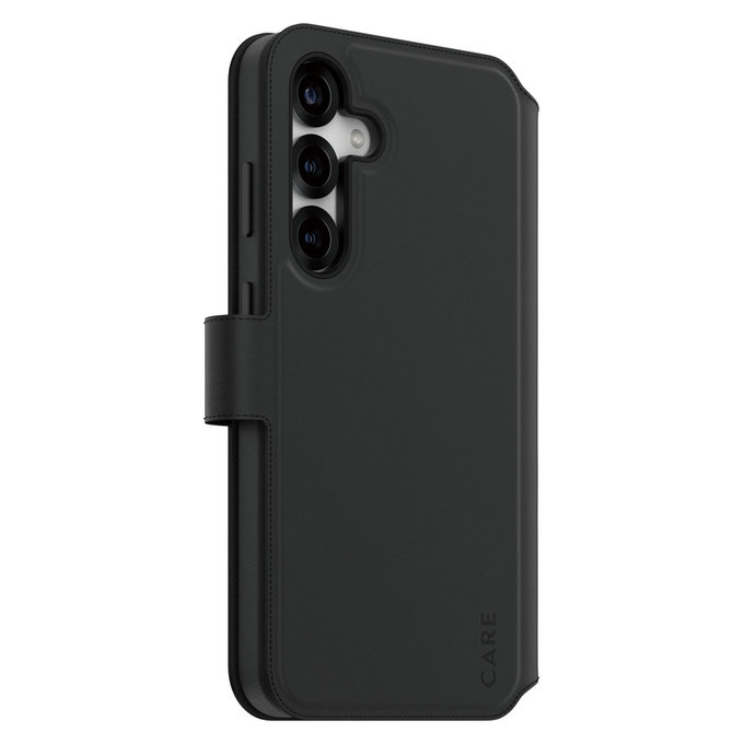 Maska Wallet Tango Two-In-One s QI za Samsung Galaxy S25+, Crna, PanzerGlass