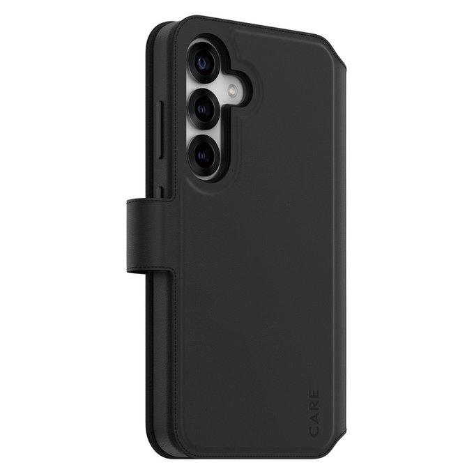 Maska Wallet Tango Two-In-One s QI za Samsung Galaxy S25, Crna, PanzerGlass
