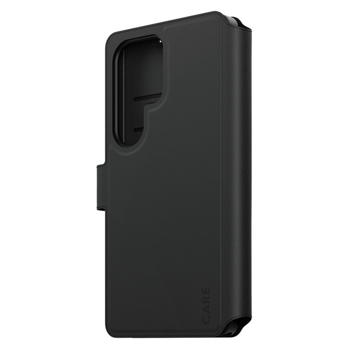 Maska Wallet Tango Two-In-One s QI za Samsung Galaxy S25 Ultra, Crna, PanzerGlass