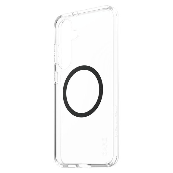 Maska Urban Combat s crnim QI za Samsung Galaxy S25+, Prozirna, PanzerGlass