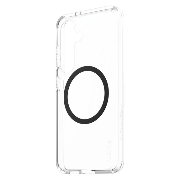 Maska Urban Combat s crnim QI za Samsung Galaxy S25, Prozirna, PanzerGlass