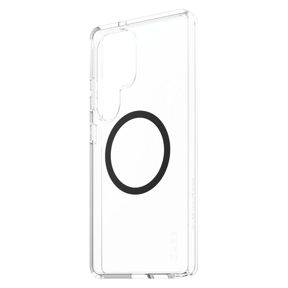 Maska Urban Combat s crnim QI za Samsung Galaxy S25 Ultra, Prozirna, PanzerGlass