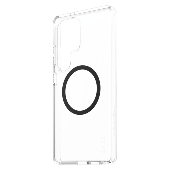 Maska Urban Combat s crnim QI za Samsung Galaxy S25 Ultra, Prozirna, PanzerGlass