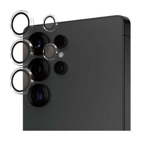 PanzerGlass - Zaštitni poklopac za objektiv kamere Hoops za Samsung Galaxy S25 Ultra, transparent