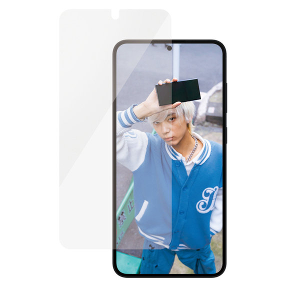 Kaljeno staklo UWF Ceramic s aplikatorom za Samsung Galaxy S25+, Prozirna, PanzerGlass