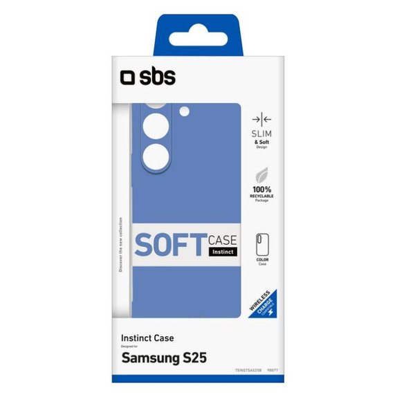SBS - Maska Instinct za Samsung Galaxy S25, plava