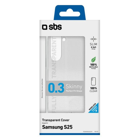 SBS - Maska Skinny za Samsung Galaxy S25, transparent