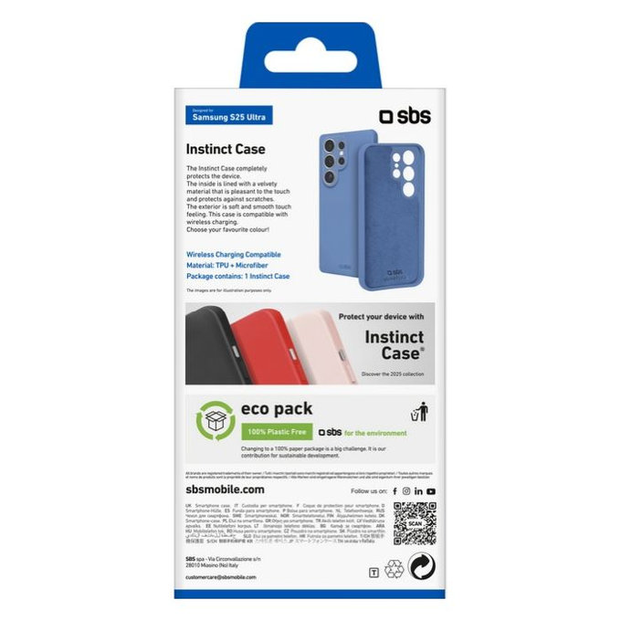SBS - Maska Instinct za Samsung Galaxy S25 Ultra, plava