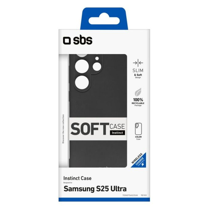 SBS - Maska Instinct za Samsung Galaxy S25 Ultra, crna