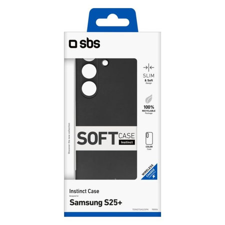 SBS - Maska Instinct za Samsung Galaxy S25+, crna