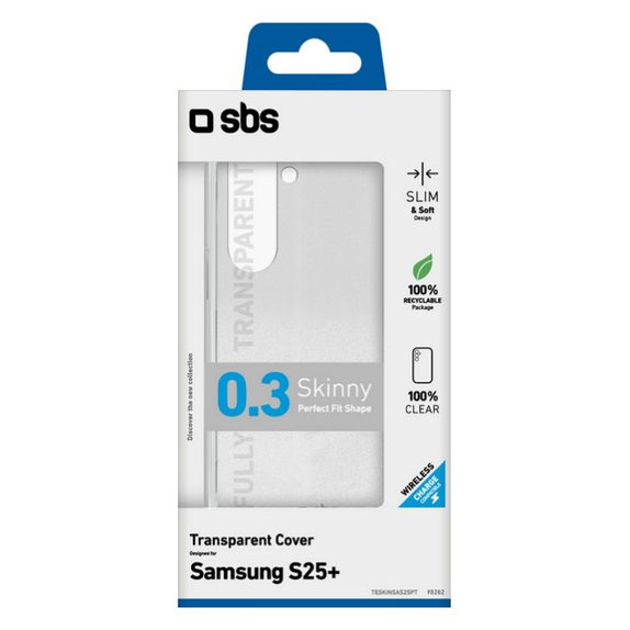 SBS - Maska Skinny za Samsung Galaxy S25+, transparent