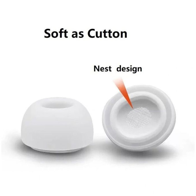 FixPremium - EarTips za AirPods Pro - Set 3 kom (L, S, XS), bijeli