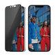 UWF Privacy kaljeno staklo s aplikatorom za iPhone 17e/16e/14/13/13 Pro, Crna, PanzerGlass