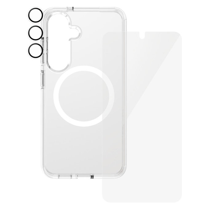 Bundle 3u1 za Samsung Galaxy S25, PanzerGlass