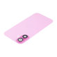 Apple iPhone 16 Plus - Stražnje staklo kućišta + staklo kamere + metalni okvir + Magsafe magnet (Pink)