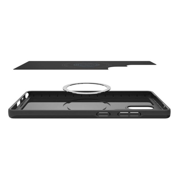 Spigen - Maska Thin Fit z MagSafe za Samsung Galaxy S25 Ultra, crno