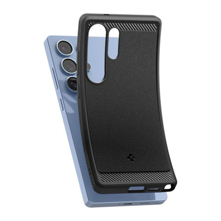 Spigen - Maska Rugged Armor z MagSafe za Samsung Galaxy S25 Ultra, Matte Black