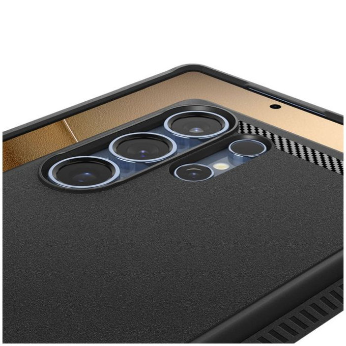 Spigen - Maska Rugged Armor z MagSafe za Samsung Galaxy S25 Ultra, Matte Black
