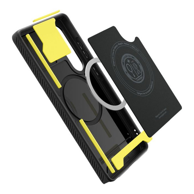 Spigen - Maska Rugged Armor z MagSafe za Samsung Galaxy S25 Ultra, Matte Black