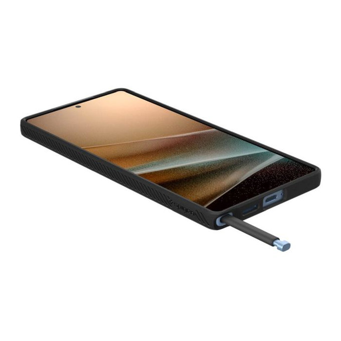 Spigen - Maska Liquid Air za Samsung Galaxy S25 Ultra, Matte Black