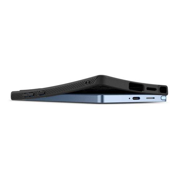 Spigen - Maska Liquid Air za Samsung Galaxy S25 Ultra, Matte Black