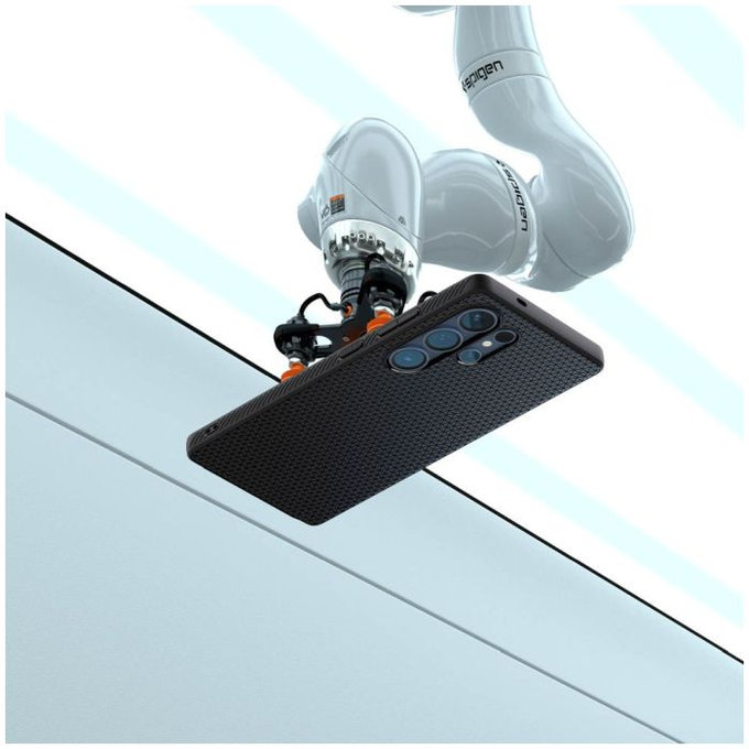 Spigen - Maska Liquid Air za Samsung Galaxy S25 Ultra, Matte Black