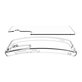 Spigen - Maska Ultra Hybrid za Samsung Galaxy S25+, Crystal Clear