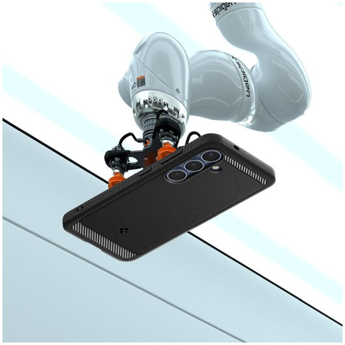 Spigen - Maska Rugged Armor z MagSafe za Samsung Galaxy S25, Matte Black
