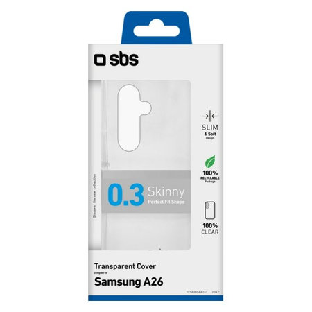SBS - Maska Skinny za Samsung Galaxy A26, transparent