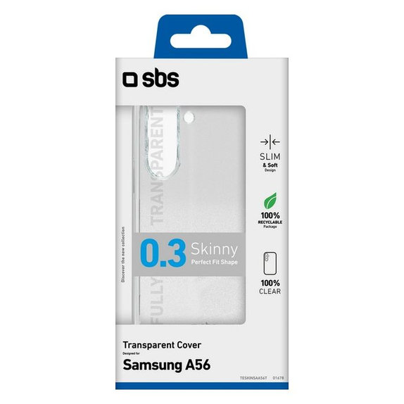 SBS - Maska Skinny za Samsung Galaxy A56, transparent