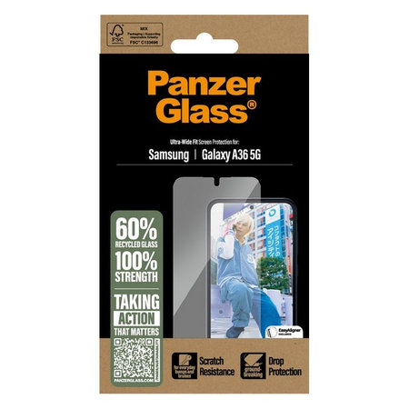 PanzerGlass - Kaljeno Staklo UWF za Samsung Galaxy A36 5G, transparent