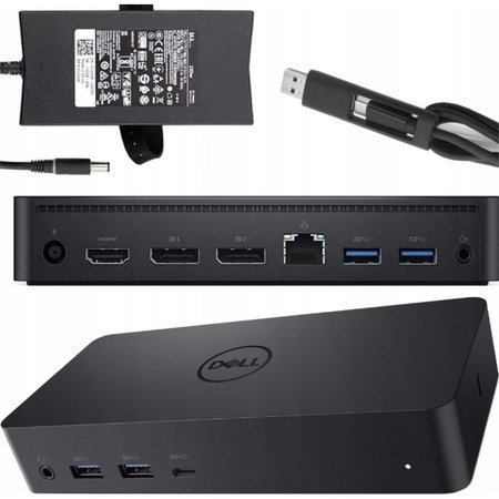 Dell D6000 - Dok stanica (USB-C) + 130W Adapter Obnovljeno